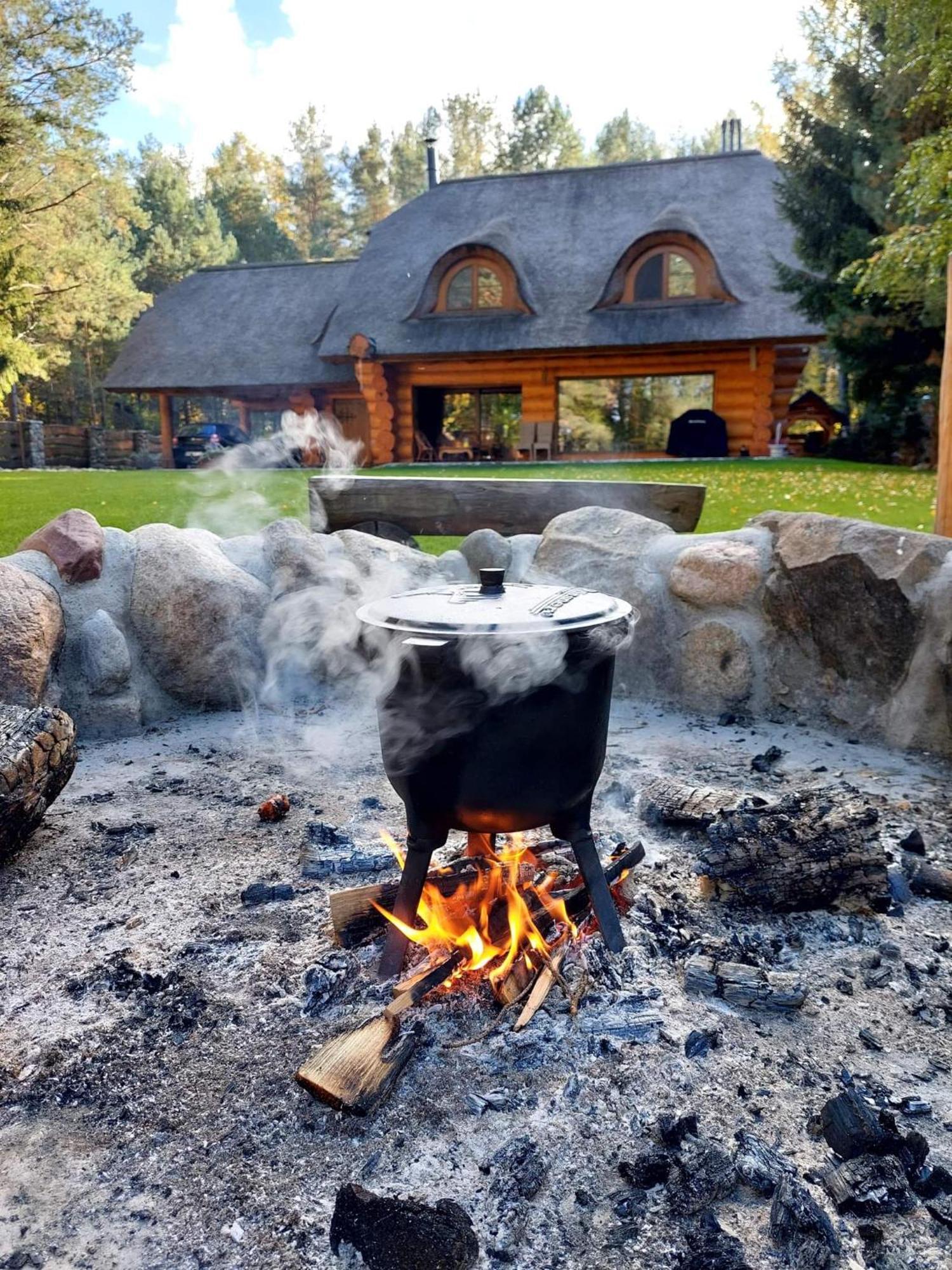 Saski Zakatek, Wakacje W Bajkowym Domku!!! Mazury, Sauna, Jezioro, Pomost, Sasek Maly Bagian luar foto